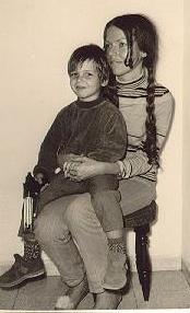 My mom and I in 1969